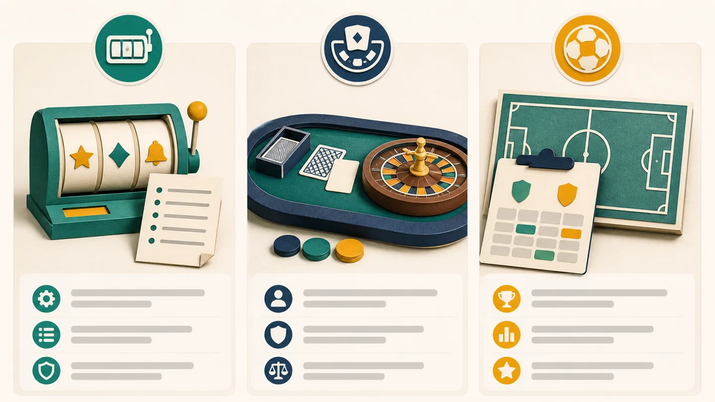 Como escolher uma categoria de jogo associada à 79M
